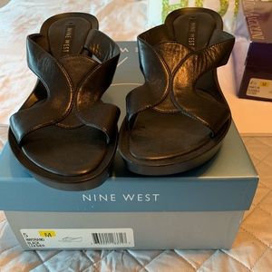 Nine West leather sandals